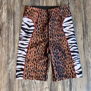 Good American High Waisted Biker Shorts